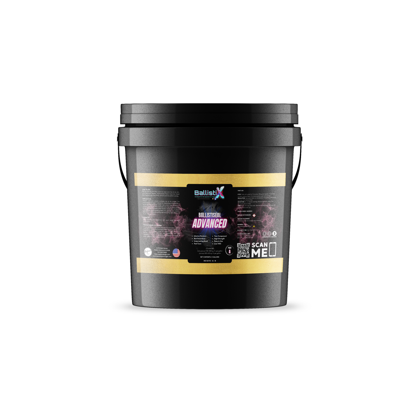Ballistiseal Advanced 5 Gallons