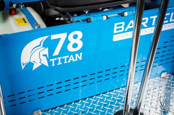 Bartell Titan78 Ride-on Trowel