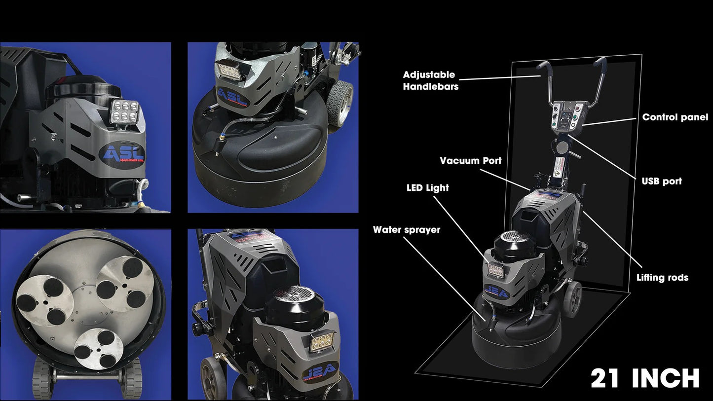 ASL Raptor T7 - 21" Planetary Grinder