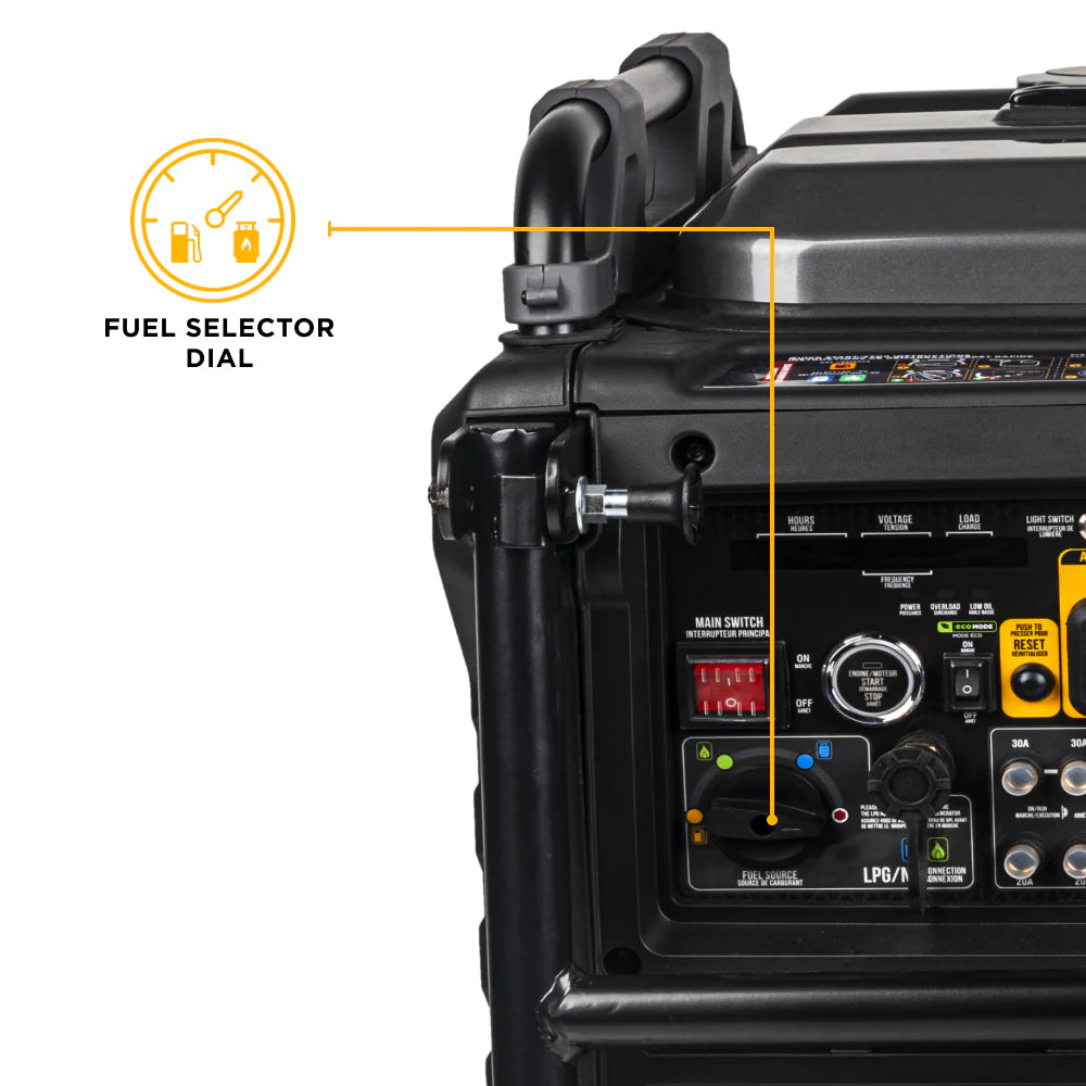 10,500 Watt Tri-Fuel Digital Inverter Generator