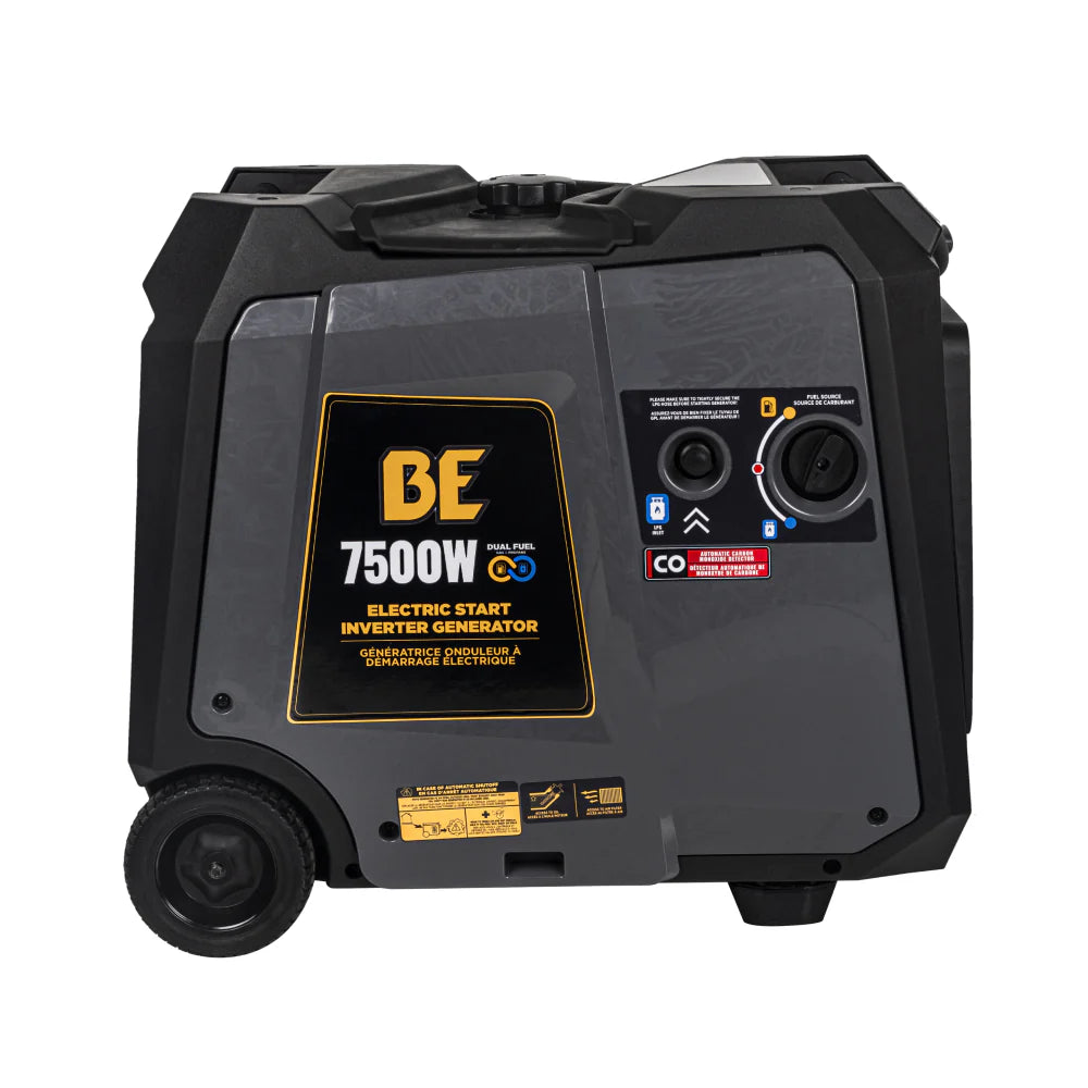 7,500 Watt Dual-Fuel Digital Inverter Generator