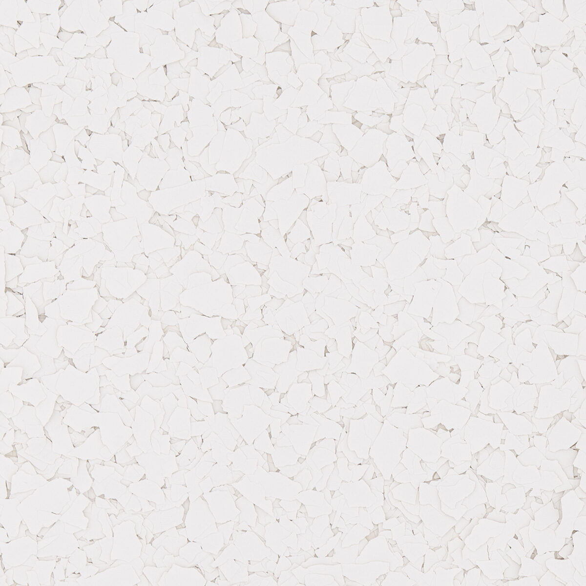 White 1/4" Flake