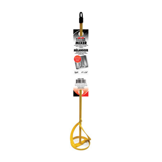 Bennett Metal Spiral Blade Paint Mixer