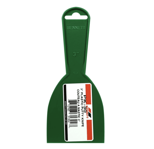 BENNETT PK-30 Plastic Putty Knife 3”