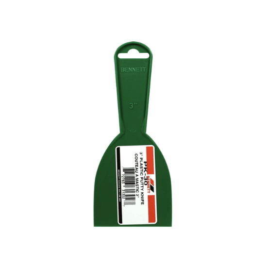 BENNETT PK-30 Plastic Putty Knife 3”