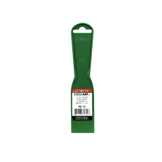 Bennett PK-15 Plastic Putty Knife 1-1/2"