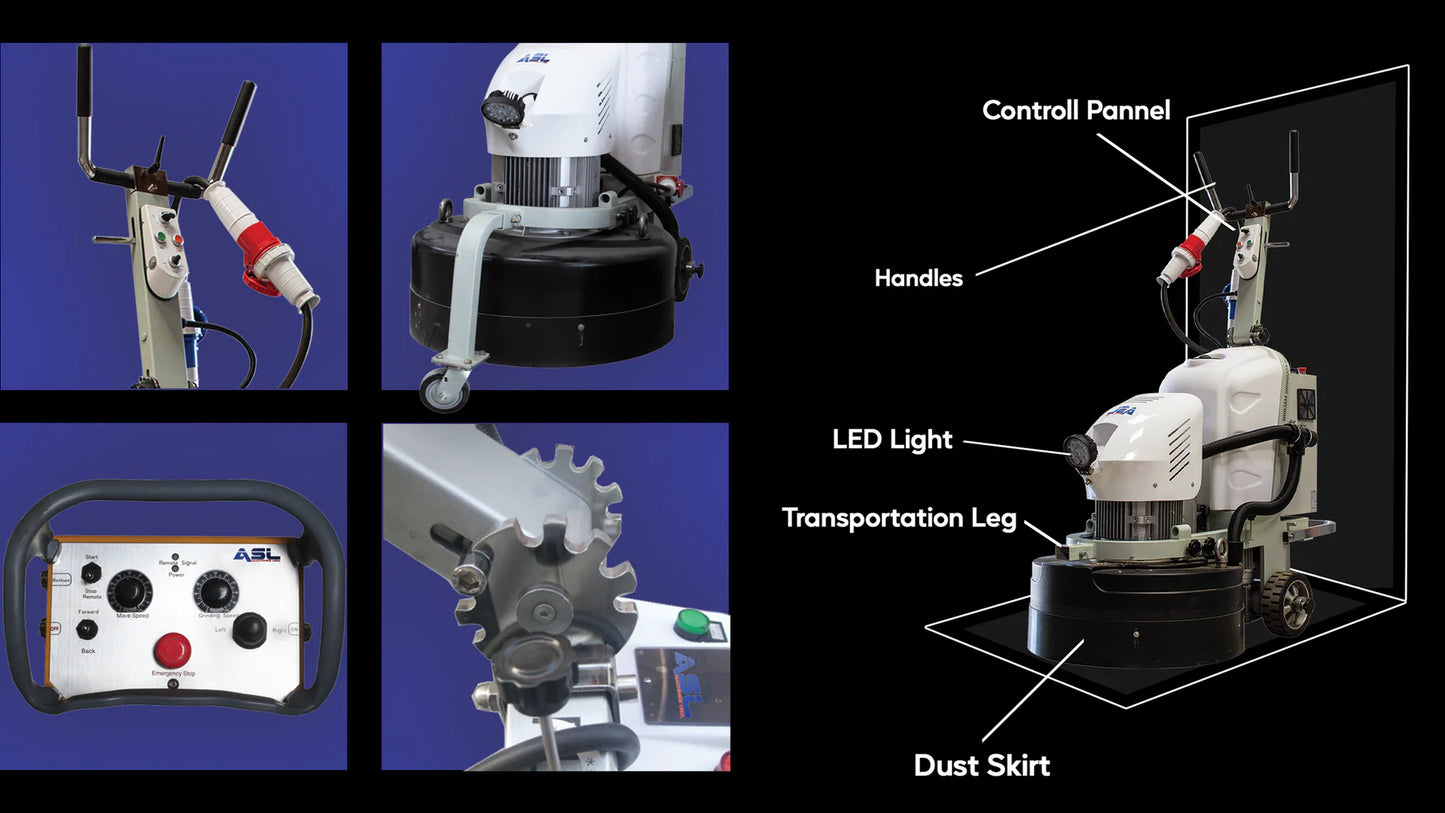 ASL RT1 - 30" RC Electric Grinder