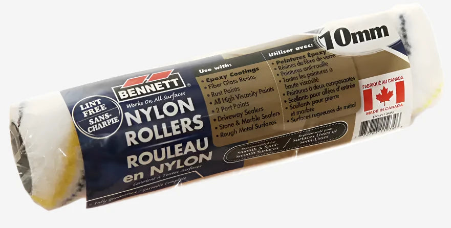 9" Nylon Epoxy Roller
