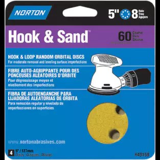 Norton Holer 5x8 4pk
