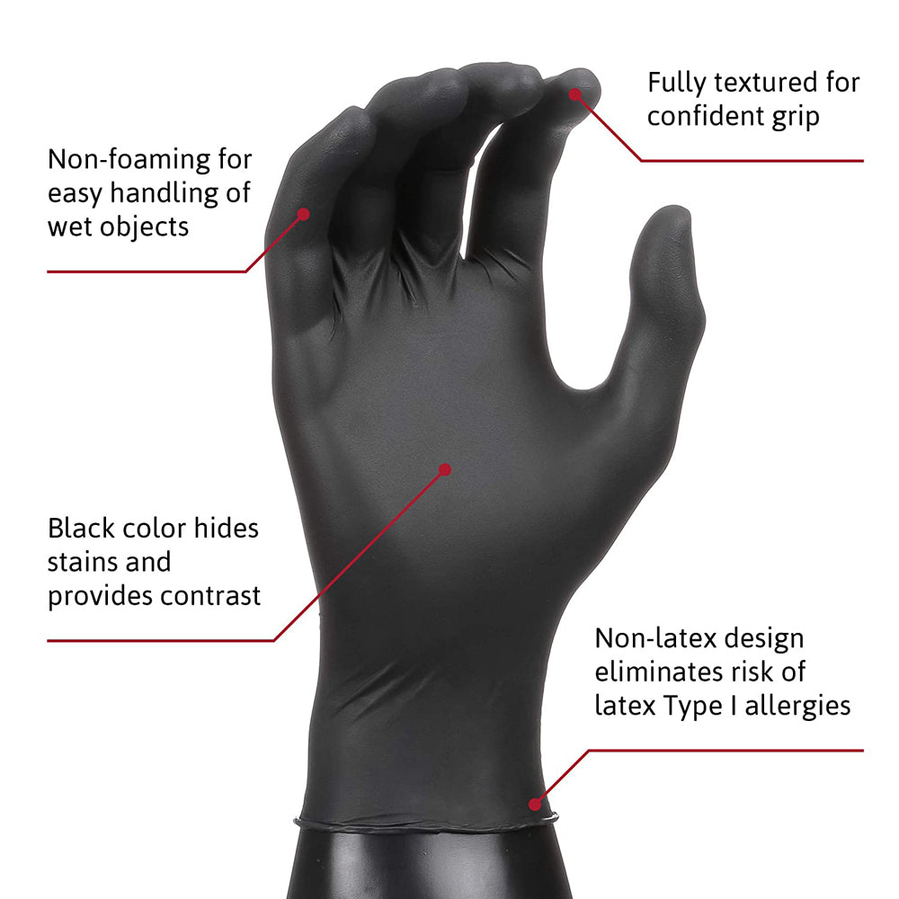 5 mil Nitrile Gloves 100 Pack