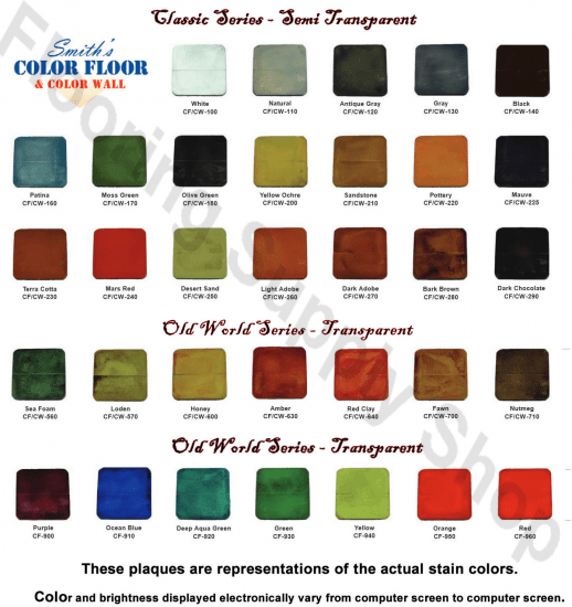 Smith Color Floor (4oz)
